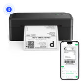 SVANTTO Y42BT Bluetooth Thermal Label Printer, 4x6 Shipping Label Printer for Small Business, Compatible with iOS, Android, Windows, Mac, Amazon, Ebay, Shopify, USPS, UPS, Etsy, Black