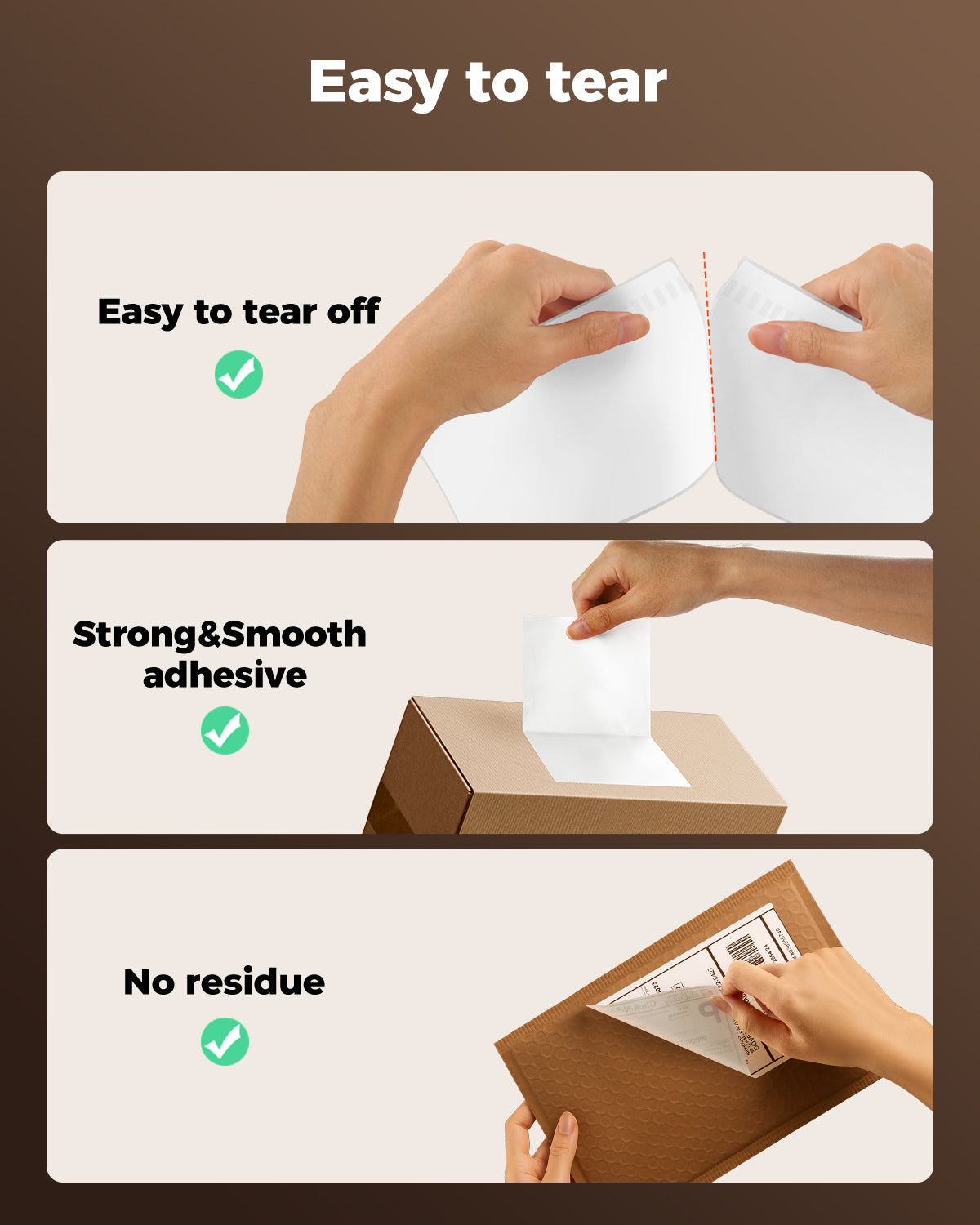 SVANTTO 4x6 Thermal Labels, Strong Adhesive and Perforated Shipping Labels, Thermal Printer Labels for Mailing Postage Address（500Pcs/Stack）