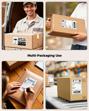 SVANTTO 4x6 Thermal Labels, Strong Adhesive and Perforated Shipping Labels, Thermal Printer Labels for Mailing Postage Address（500Pcs/Stack）