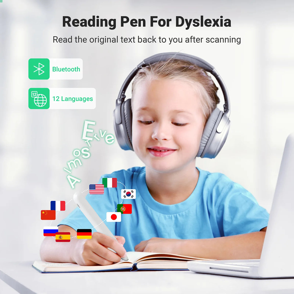 SVANTTO reading pen for dyslexia